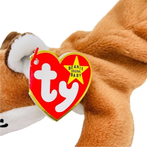 Ty Beanie Baby Sly the Fox PVC pellets - Picture 8 of 16